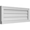 Ekena Millwork Vertical Surface Mount PVC Gable Vent w/ 2"W x 2"H , Brickmould Sill Frame, 32"W x 12"H GVPVE32X1203SN - alternate 5